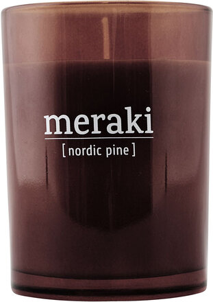 Scented Candle, Nordic Pine Doftljus Nude Meraki