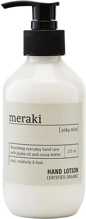Hand Lotion Silky Mist Beauty Women Skin Care Body Hand Care Hand Cream Nude Meraki