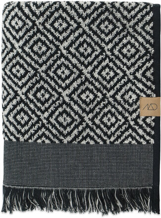 Morocco Guest Towel, 2Pack Home Textiles Bathroom Textiles Towels & Bath Towels Guest Towels Grey Mette Ditmer