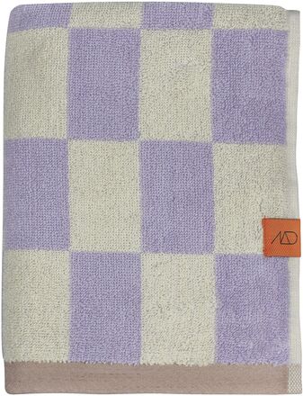 Retro Hand Towel Home Textiles Bathroom Textiles Towels & Bath Towels Hand Towels Purple Mette Ditmer