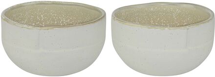 Sand Grain Bowl, Small, 2-Pack Home Tableware Bowls Breakfast Bowls White Mette Ditmer