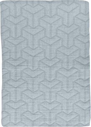 Trio Bed Cover Home Textiles Bedtextiles Bedspread Blå Mette Ditmer*Betinget Tilbud