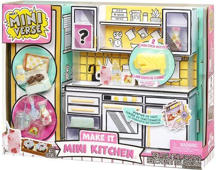 Mga's Miniverse- Make It Mini: Kitchen Playset Toys Playsets & Action Figures Play Sets Multi/mønstret MGA´s Miniverse*Betinget Tilbud