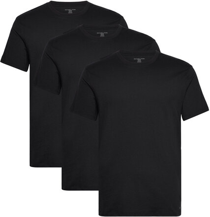 Pc Basic Crew Neck 3 Pack Tops T-Kortærmet Skjorte Black Michael Kors