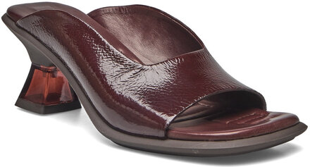 Janaina Dark Brown Mule Sandals Designers Mules & Slip-ins Heeled Mules Brown MIISTA