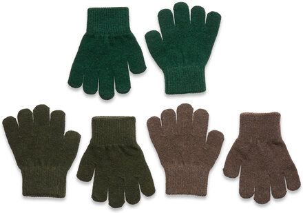 Magic Gloves 3 Pack Accessories Gloves & Mittens Mittens Multi/patterned Mikk-line