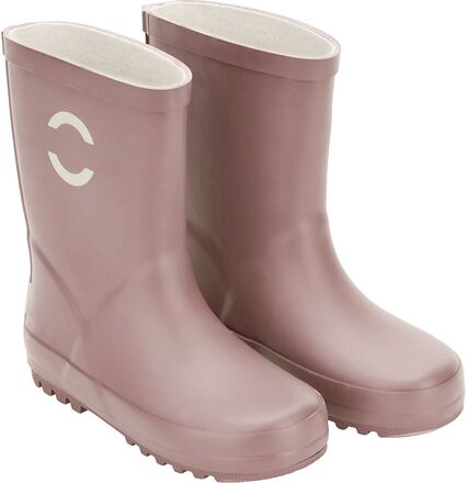 Wellies - Solid Shoes Rubberboots High Rubberboots Unlined Rubberboots Rosa Mikk-line*Betinget Tilbud