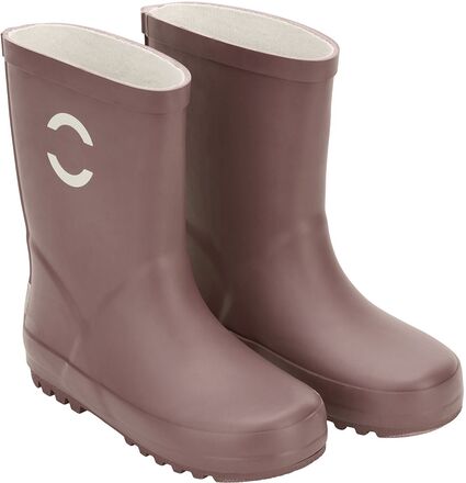 Wellies - Solid Shoes Rubberboots High Rubberboots Unlined Rubberboots Rosa Mikk-line*Betinget Tilbud