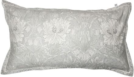 H Ysuckle & Tulip Pillowcase Home Textiles Bedtextiles Pillow Cases Grå Mille Notti*Betinget Tilbud