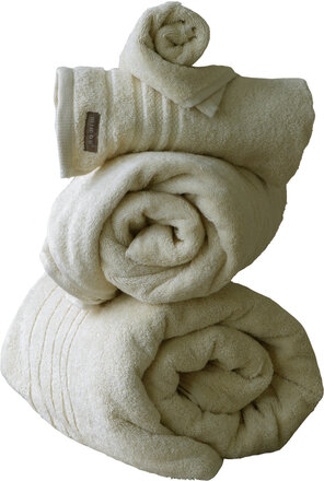 Badehåndklæde Devon Home Textiles Bathroom Textiles Towels & Bath Towels Bath Towels Cream Mimou