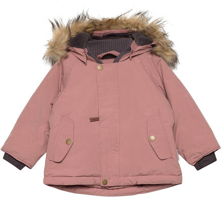 Wally Fake Fur Jacket, M Outerwear Snow/ski Clothing Snow/ski Jacket Rosa Mini A Ture*Betinget Tilbud