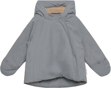 Yaka Fleece Lined Winter Jacket. Grs Outerwear Jackets & Coats Winter Jackets Blue Mini A Ture