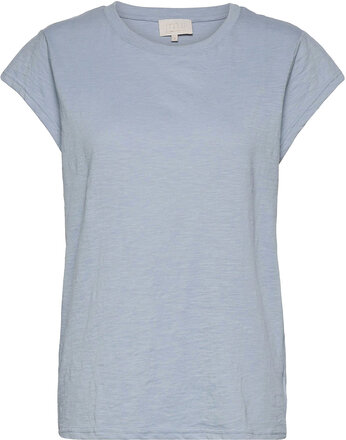 Leti T-Shirt T-shirts & Tops Short-sleeved Blå Minus*Betinget Tilbud