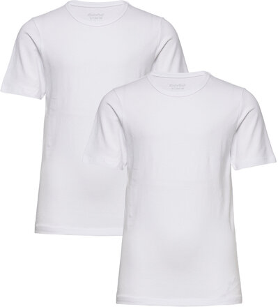 Basic 32 -T-Shirt Ss T-shirts Short-sleeved Hvit Minymo*Betinget Tilbud