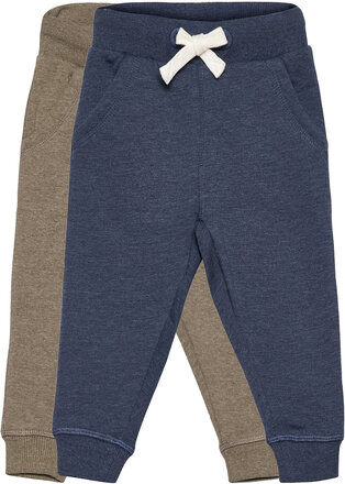 Basic Sweat Pant Joggebukser Pysjbukser Grå Minymo*Betinget Tilbud