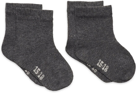 Ankle Sock Sockor Strumpor Grey Minymo