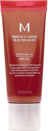Missha M Perfect Cover B.b Cream Spf42 / Pa+++ No.13 Color Correction Creme Bb Creme Missha