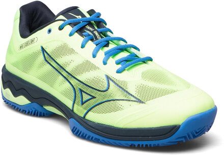 Wave Exceed Light Padel Shoes Sport Shoes Racketsports Shoes Padel Shoes Gul Mizuno*Betinget Tilbud