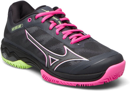 Wave Exceed Light Padel W Shoes Sport Shoes Racketsports Shoes Padel Shoes Rosa Mizuno*Betinget Tilbud
