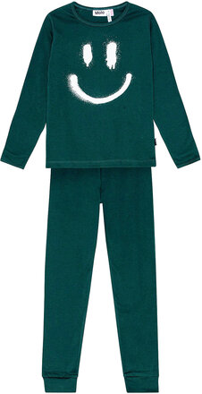 Lue Pyjamas Set Green Molo