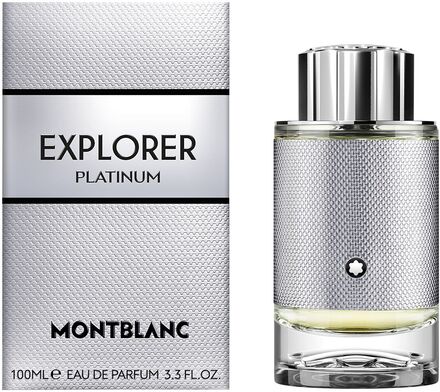 Mb Explore Platinum Edp 100 Ml Parfyme Eau De Parfum Nude Montblanc*Betinget Tilbud
