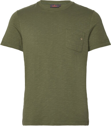 Lily Tee Designers T-shirts Short-sleeved Khaki Green Morris