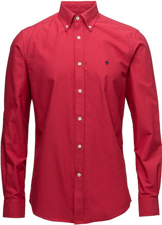 Douglas Shirt Skjorte Uformell Rød Morris*Betinget Tilbud