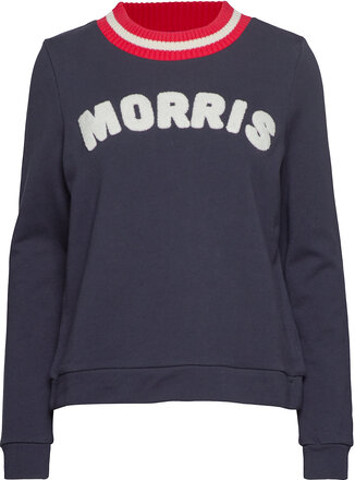 Corrine Sweatshirt Sweat-shirt Genser Blå Morris Lady*Betinget Tilbud