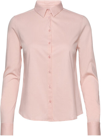 Mmtina Jersey Shirt Langermet Skjorte Rosa MOS MOSH*Betinget Tilbud