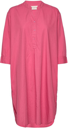 Kate Shirtdress Poplin Kort Kjole Pink Moshi Moshi Mind