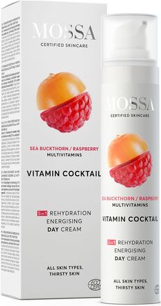 Vitamin Cocktail 5In1 Rehydration Energising Day Cream Dagkräm Ansiktskräm Nude MOSSA
