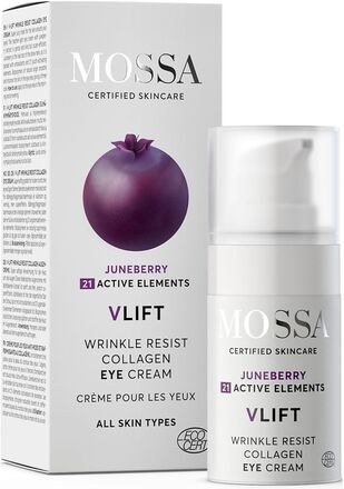 V Lift Wrinkle Fill Collagen Eye Cream Beauty Women Skin Care Face Eye Care Eye Cream Nude MOSSA