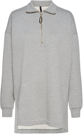 Carmel Sweatshirt Tops Sweat-shirts & Hoodies Sweat-shirts Grey Mother Of Pearl
