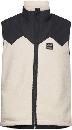 Pile Fleece Vest Sport Sweatshirts & Hoodies Fleeces & Midlayers Beige Mountain Works