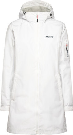 Sardinia Long Rain Jkt Fw Sport Rainwear Rain Coats White Musto