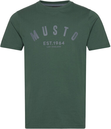 M Marina Musto Ss Tee T-shirts Short-sleeved Grønn Musto*Betinget Tilbud