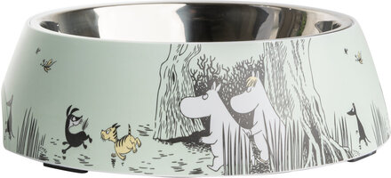 Moomin For Pets Food Bowl Xl Home Pets Food Bowls Grønn Moomin*Betinget Tilbud