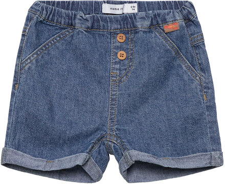 Nbmben Dnm Long Shorts 3025-Li H Bottoms Shorts Blue Name It