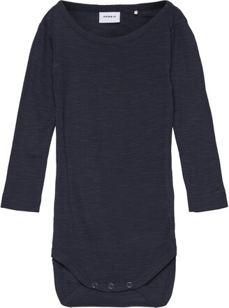 Nbmborbas R Ls Body Bodies Long-sleeved Navy Name It