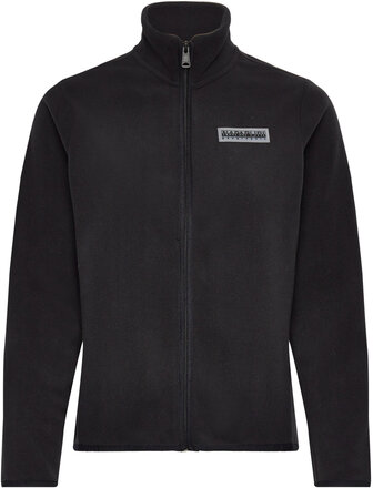 T-Iaato Fz W Black 041, Large Tops Sweatshirts & Hoodies Fleeces & Midlayers Black Napapijri