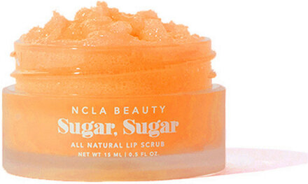 Sugar Sugar - Peach Lip Scrub Leppebehandling Gul NCLA Beauty*Betinget Tilbud