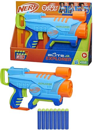 Nerf Elite Jr Explorer Toys Toy Guns Multi/mønstret Nerf*Betinget Tilbud