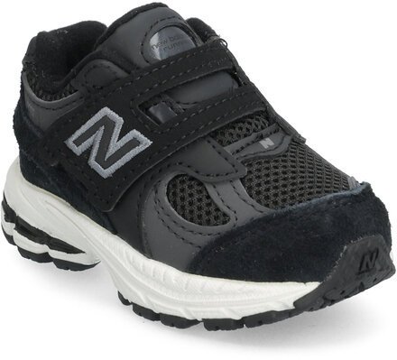 New Balance 2002 Kids Hook & Loop Sport Pre-walkers - Beginner Shoes Black New Balance