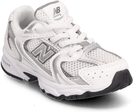 New Balance 530 Kids Bungee Lace Sport Sneakers Low-top Sneakers White New Balance