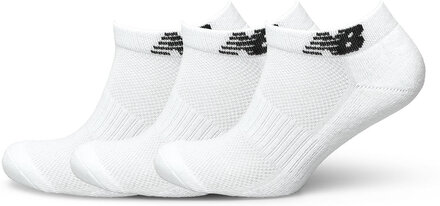 Unisex Response Performance No Show Socks 3 Pack Lingerie Socks Footies/Ankle Socks Hvit New Balance*Betinget Tilbud