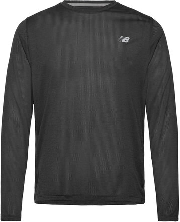 Athletics Long Sleeve Sport T-shirts Long-sleeved Black New Balance