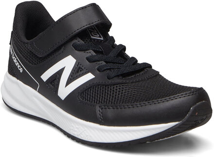 New Balance 570 V3 Kids Bungee Lace With Hook & Loop Top Strap Shoes Sports Shoes Running/training Shoes Svart New Balance*Betinget Tilbud