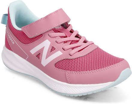 New Balance 570V3 Bungee Lace With Hook And Loop Top Strap Lave Sneakers Rosa New Balance*Betinget Tilbud