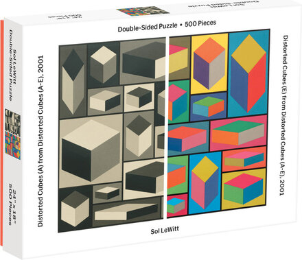Moma Sol Lewitt 2 Sided Puzzle Home Decoration Puzzles & Games Multi/mønstret New Mags*Betinget Tilbud