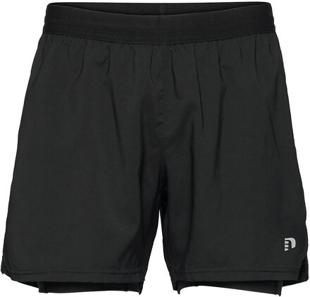 Men's Core 2-In-1 Shorts Sport Shorts Sport Shorts Black Newline